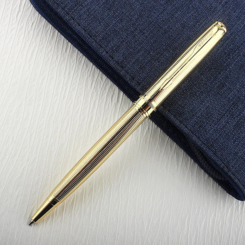 Luxury Metal Rollerball Pen – Gold & Steel