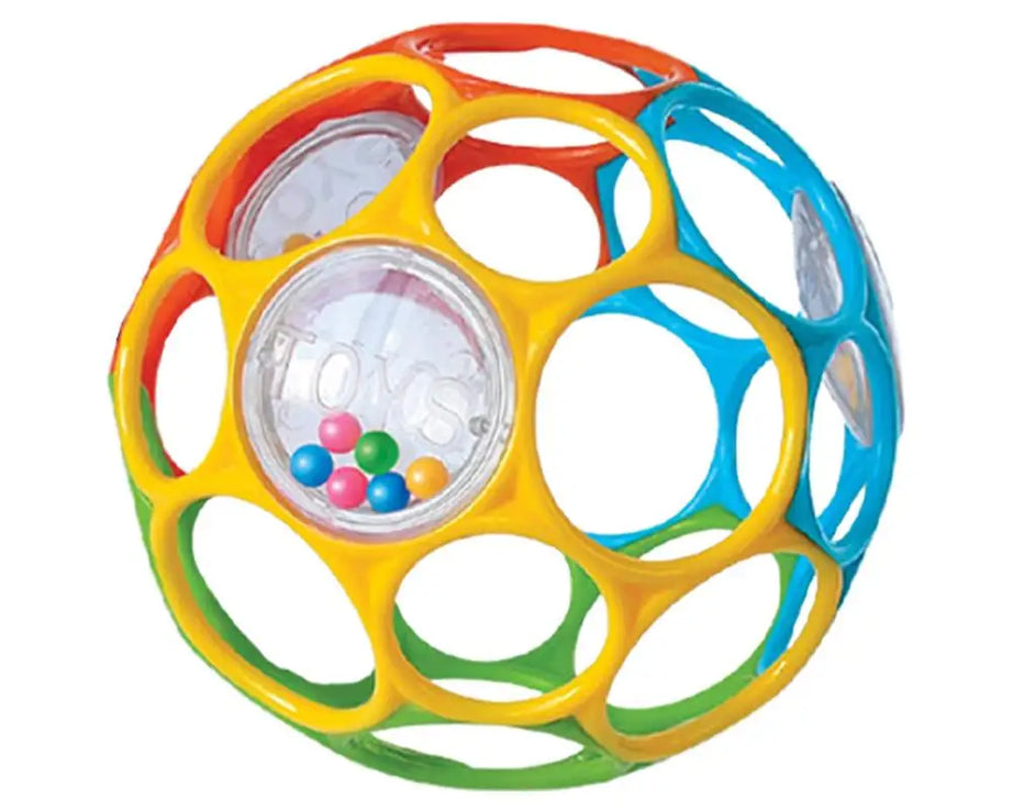 Soft Rattle Ball – Sensory Toy with Bell