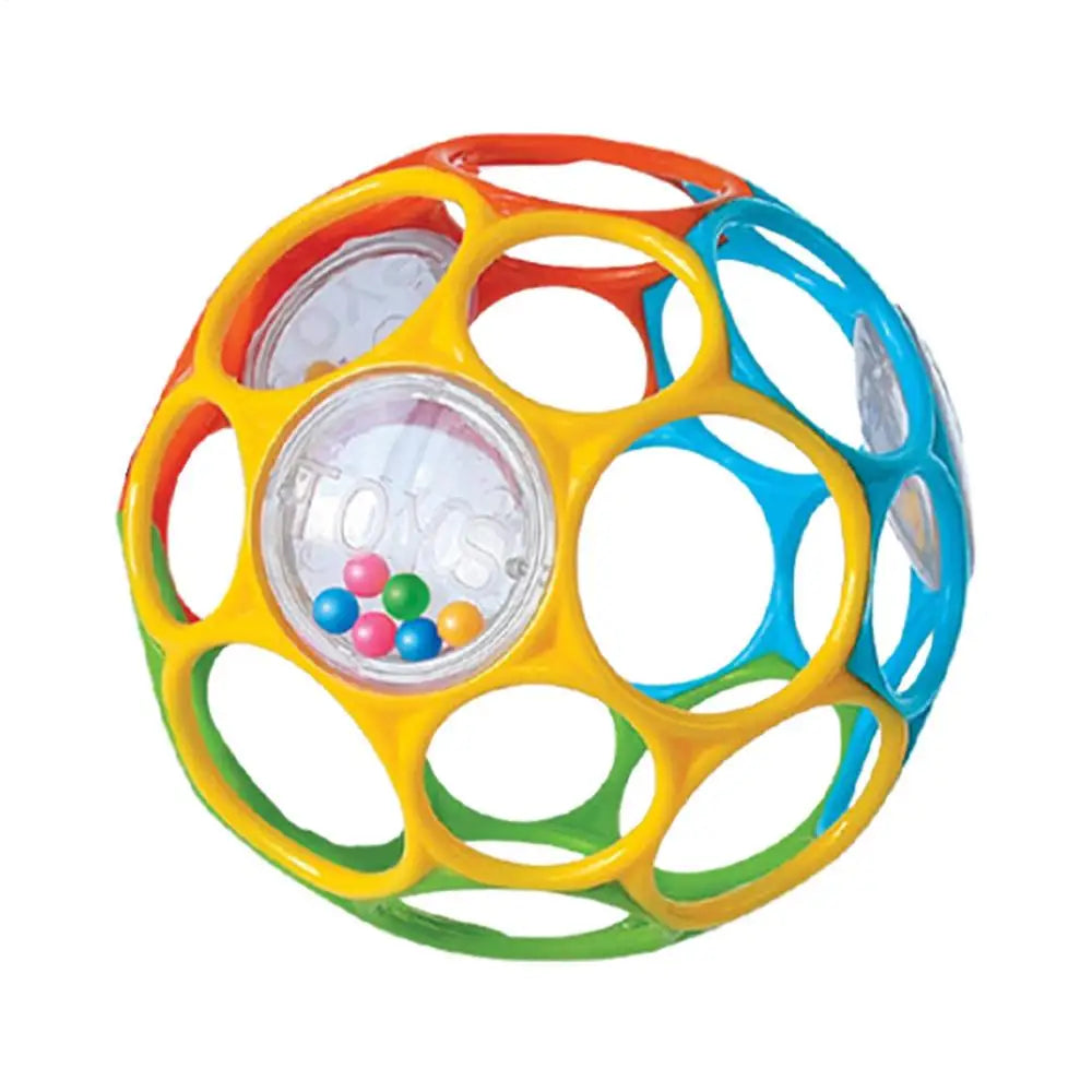 Soft Rattle Ball – Sensory Toy with Bell