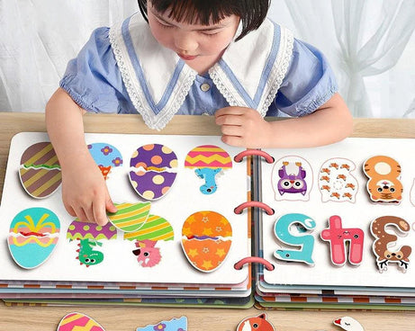 Montessori Busy Book – Learning Activity for Toddlers