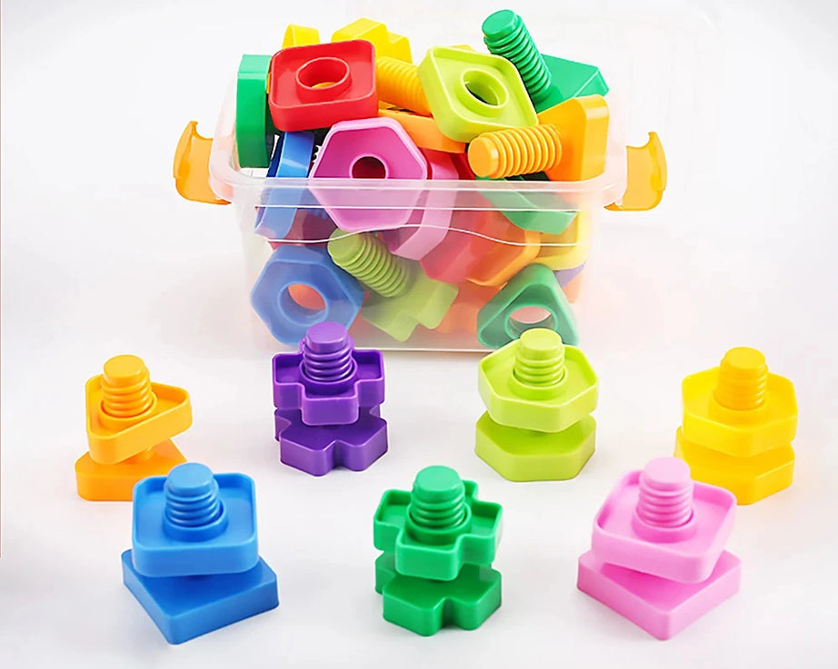 10/20PCS Screw Building Blocks – STEM Toy Set