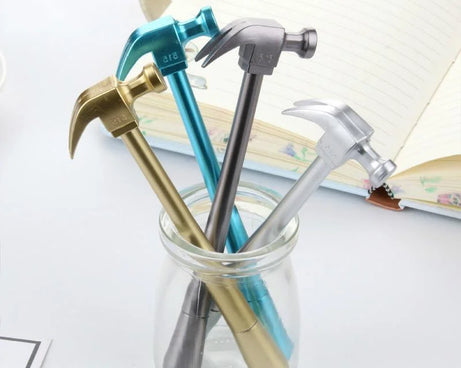 4PCS Creative Metallic Hammer Gel Pens