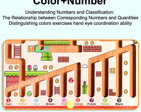 Focus & Fun Magnetic Maze Puzzle