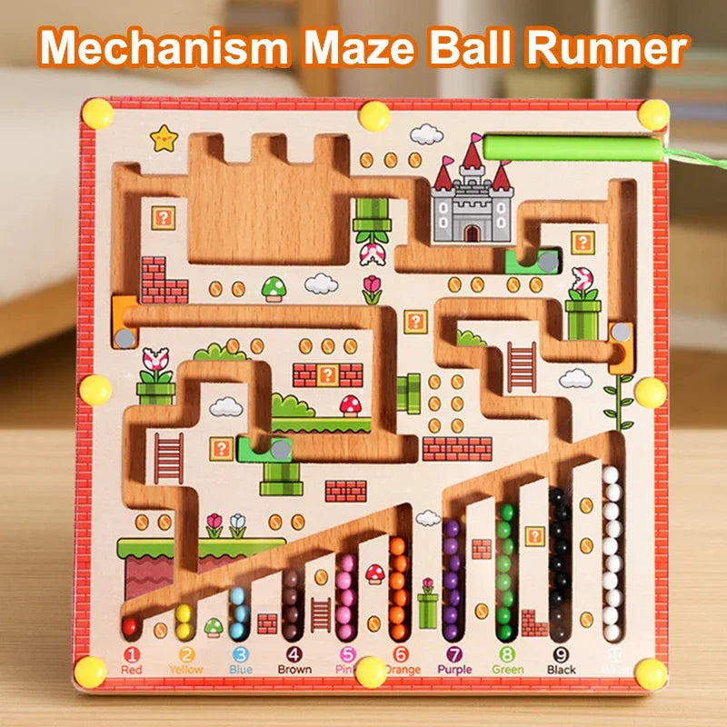 Focus & Fun Magnetic Maze Puzzle