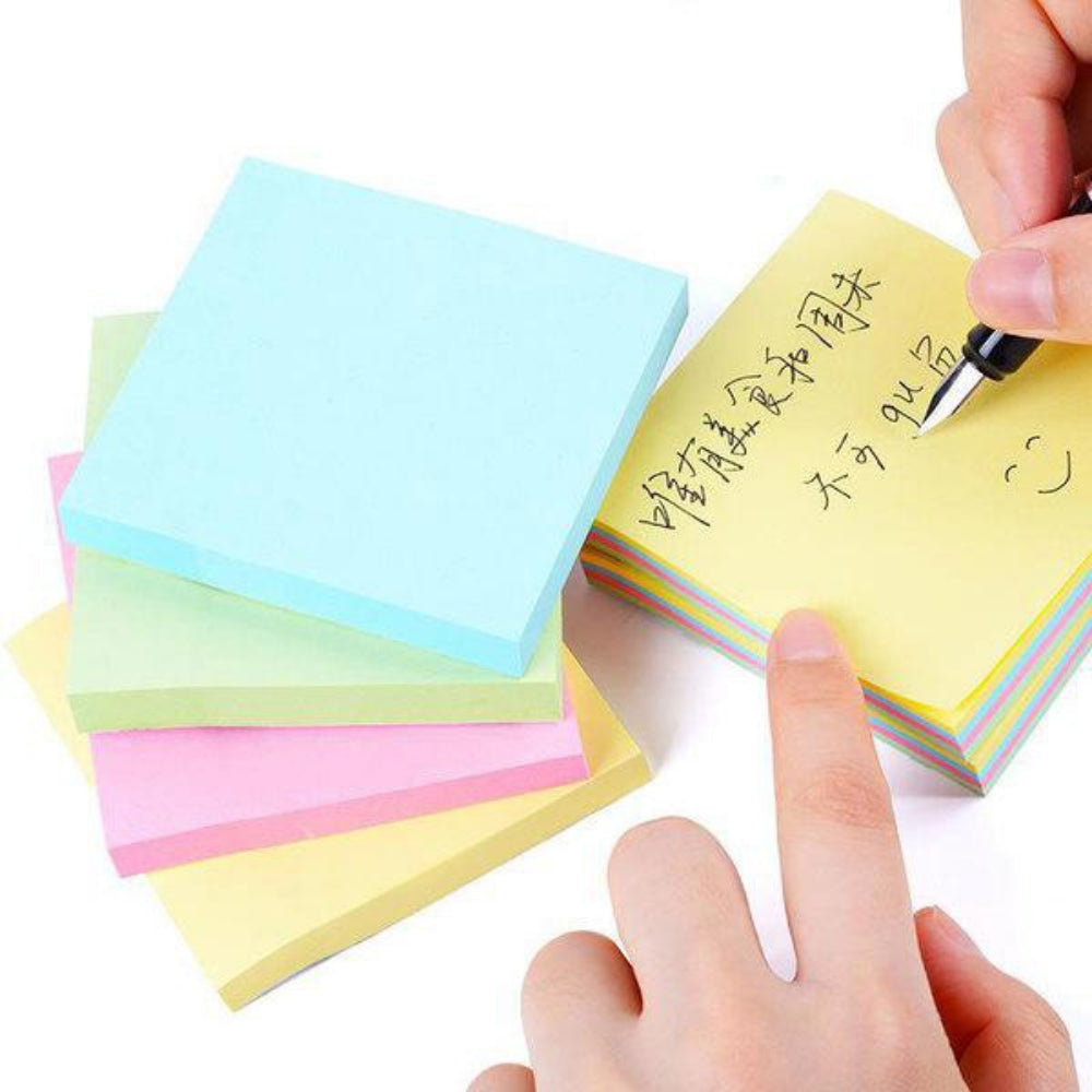 50-Sheet Transparent Sticky Notes – Waterproof