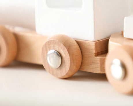 Montessori Wooden Train Set – Educational Toy