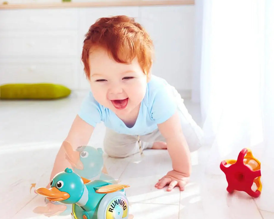 Dancing Duck Toy – Lights, Sound & 360° Spin