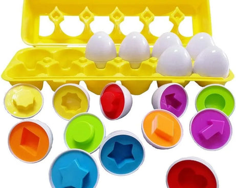 Matching Eggs Montessori Toy – Shape Sorter