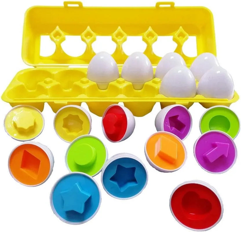 Matching Eggs Montessori Toy – Shape Sorter