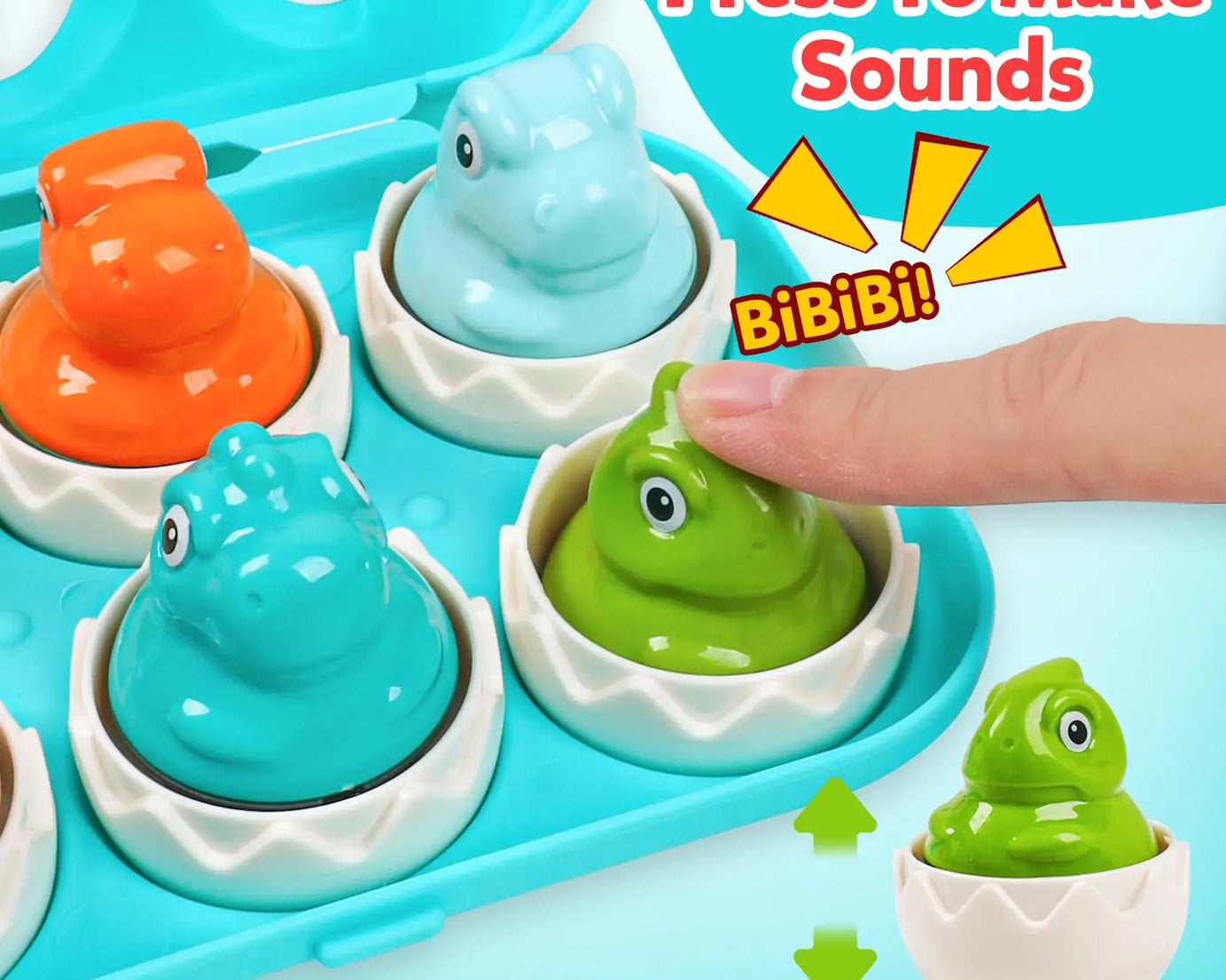 Matching Eggs Montessori Toy – Shape Sorter