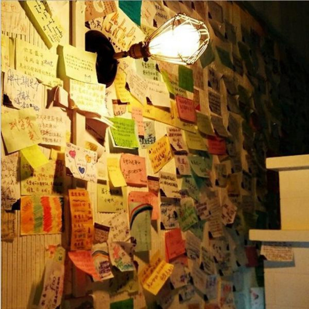 50-Sheet Transparent Sticky Notes – Waterproof