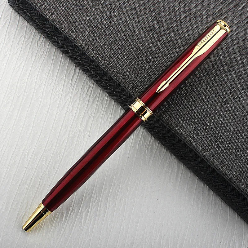 Luxury Metal Rollerball Pen – Gold & Steel