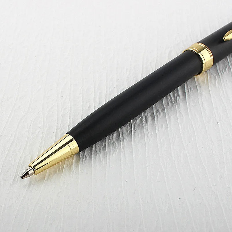 Luxury Metal Rollerball Pen – Gold & Steel