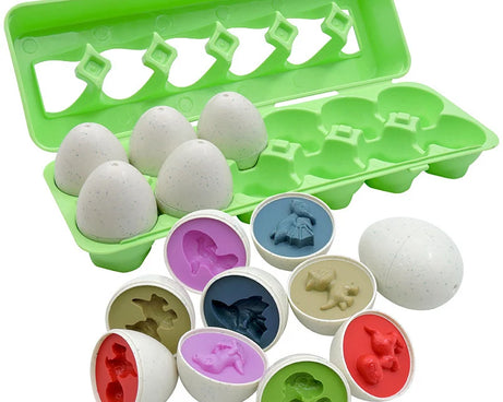 Matching Eggs Montessori Toy – Shape Sorter