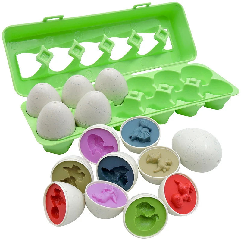 Matching Eggs Montessori Toy – Shape Sorter