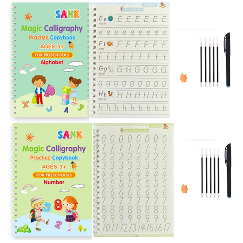 Sank Magic Reusable Handwriting Book & Pen