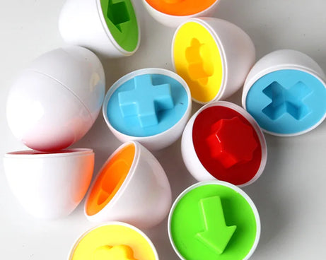 Matching Eggs Montessori Toy – Shape Sorter