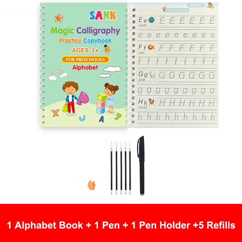 Sank Magic Reusable Handwriting Book & Pen