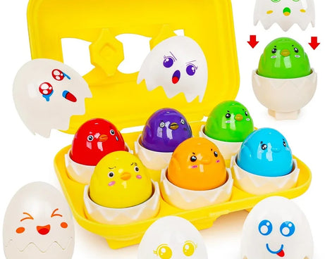 Matching Eggs Montessori Toy – Shape Sorter