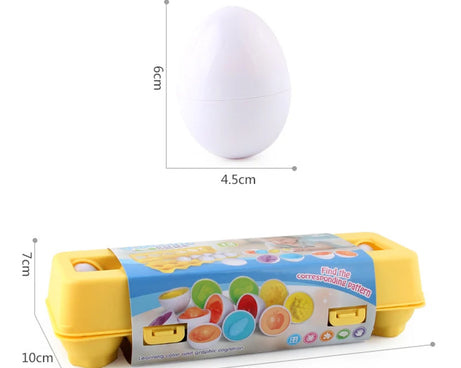 Matching Eggs Montessori Toy – Shape Sorter