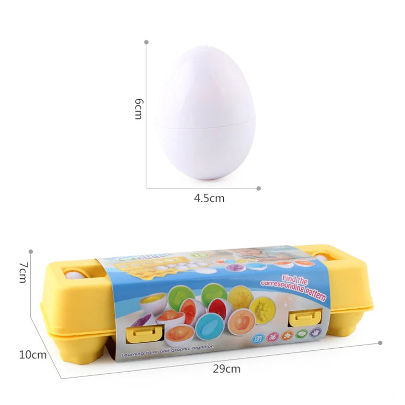 Matching Eggs Montessori Toy – Shape Sorter