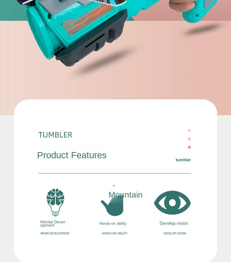 Kids Ejection Aircraft Shooting Toy Set