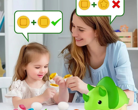 Matching Eggs Montessori Toy – Shape Sorter