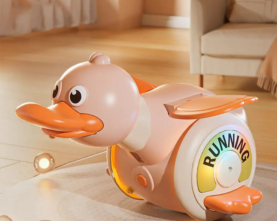 Dancing Duck Toy – Lights, Sound & 360° Spin