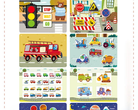 Montessori Busy Book – Learning Activity for Toddlers