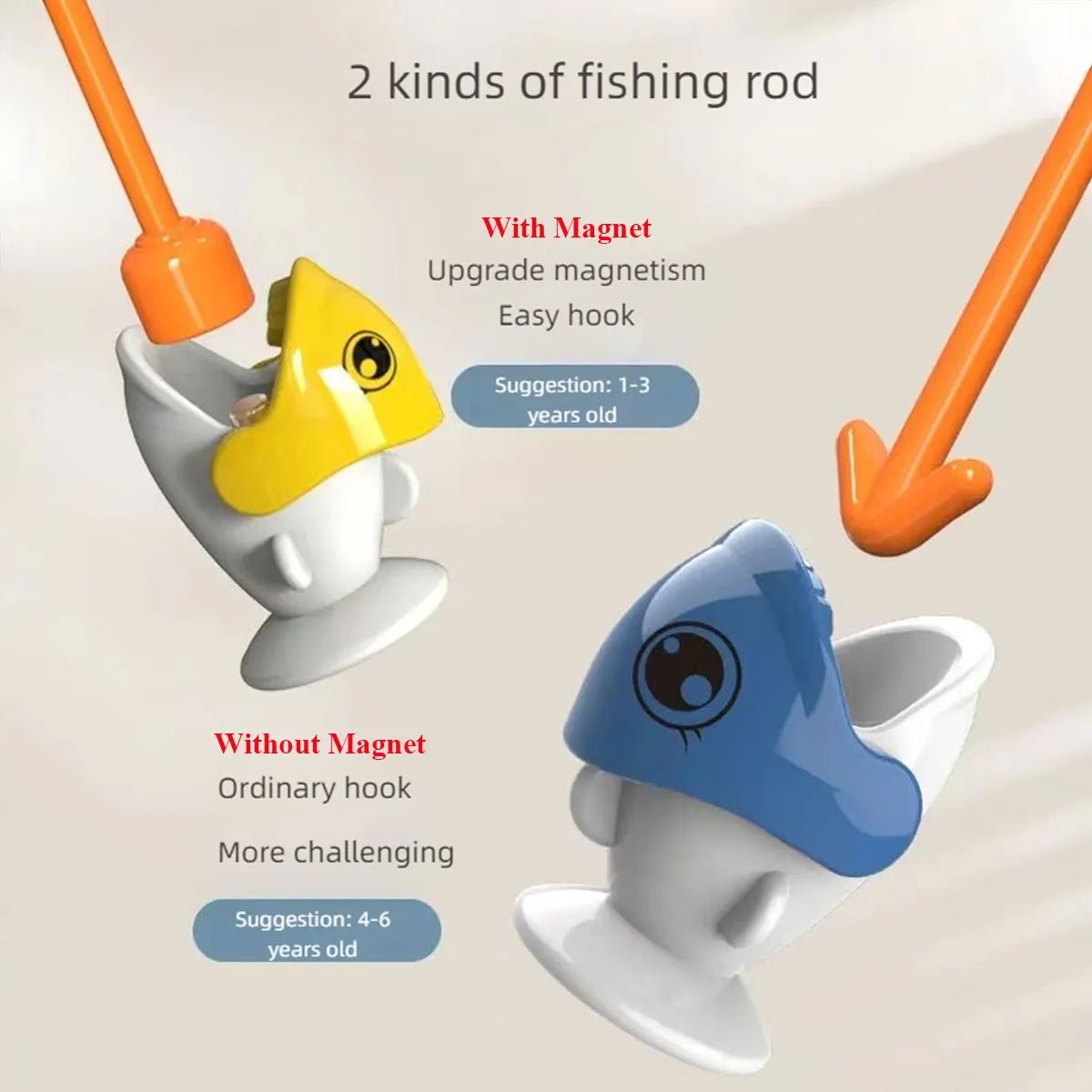 Dinosaur Magnetic Fishing Game – Montessori Toy