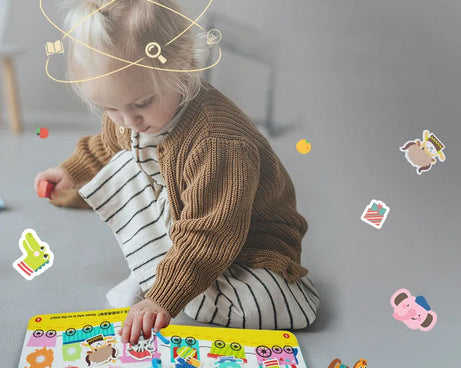 Montessori Busy Book – Learning Activity for Toddlers