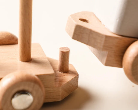 Montessori Wooden Train Set – Educational Toy