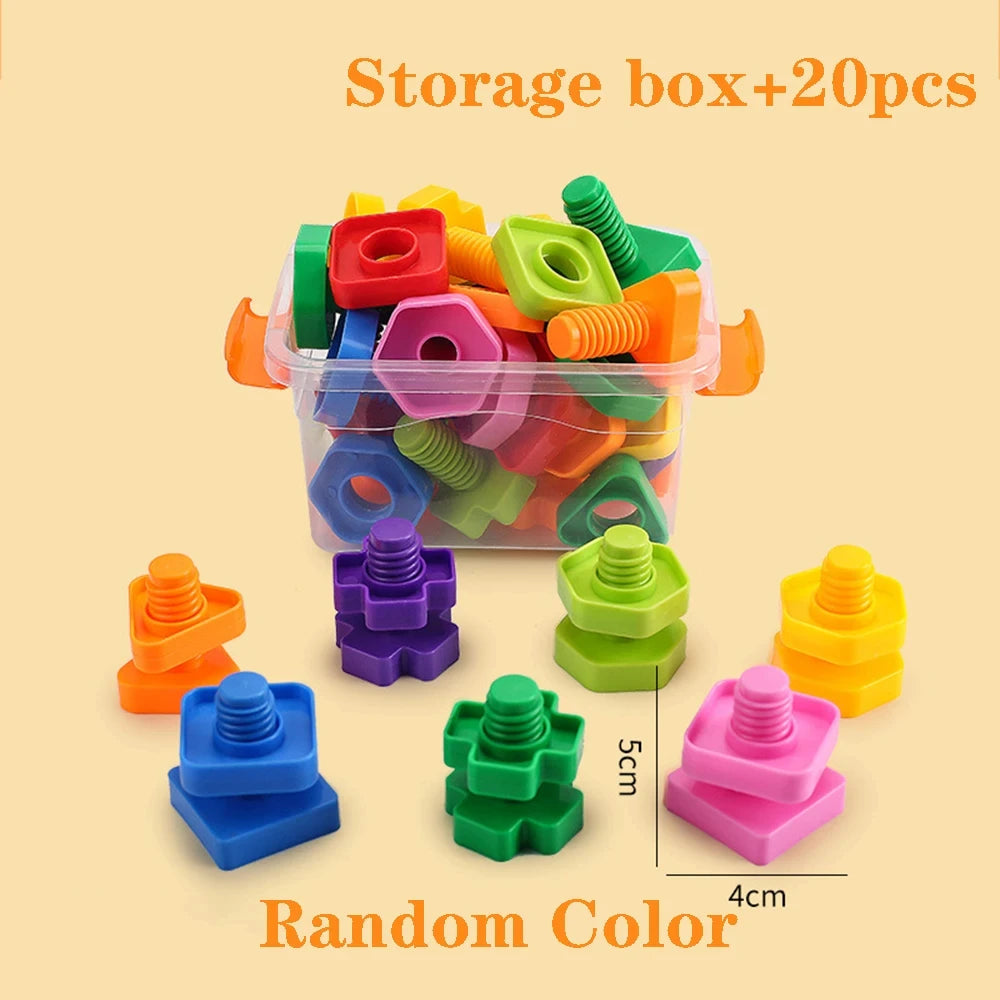 10/20PCS Screw Building Blocks – STEM Toy Set