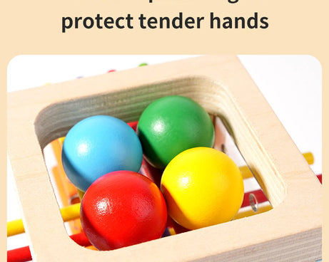 Interactive Wooden Stick Puzzle – Logic Game