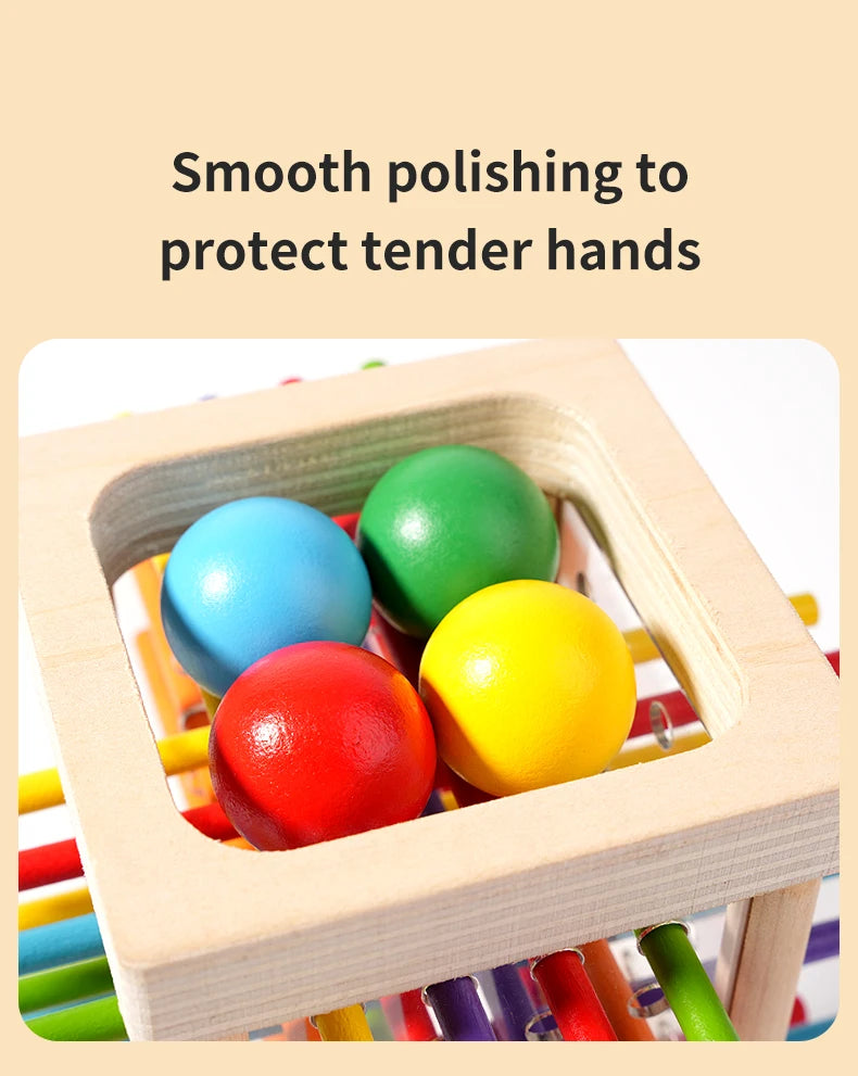 Interactive Wooden Stick Puzzle – Logic Game