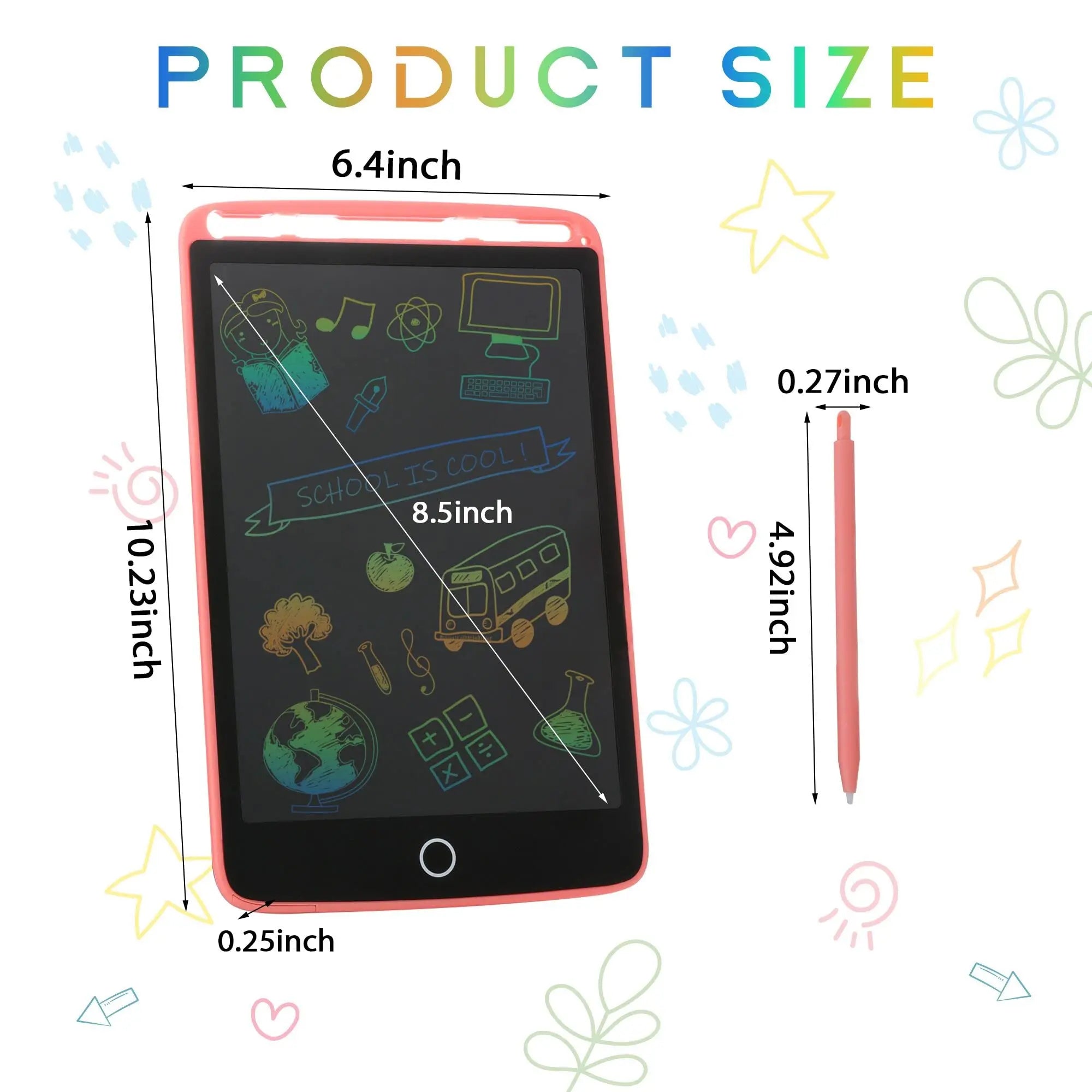 Efes LCD Writing Tablet – Reusable Drawing Board