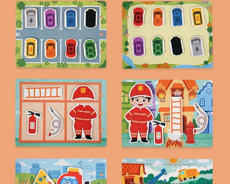 Montessori Busy Book – Learning Activity for Toddlers