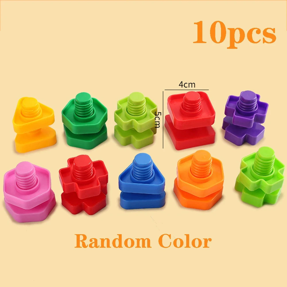 10/20PCS Screw Building Blocks – STEM Toy Set