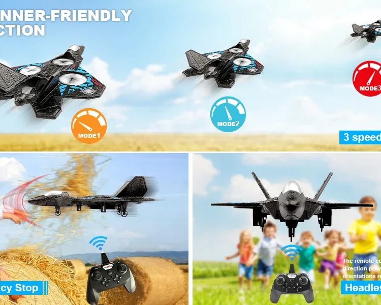 2.4G RC Foam Plane – Fighter Jet Toy