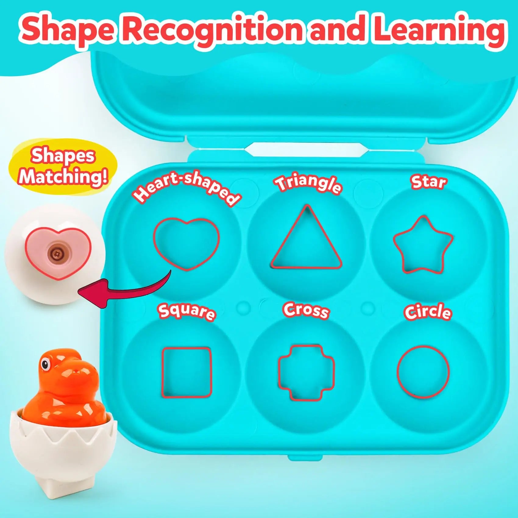Matching Eggs Montessori Toy – Shape Sorter