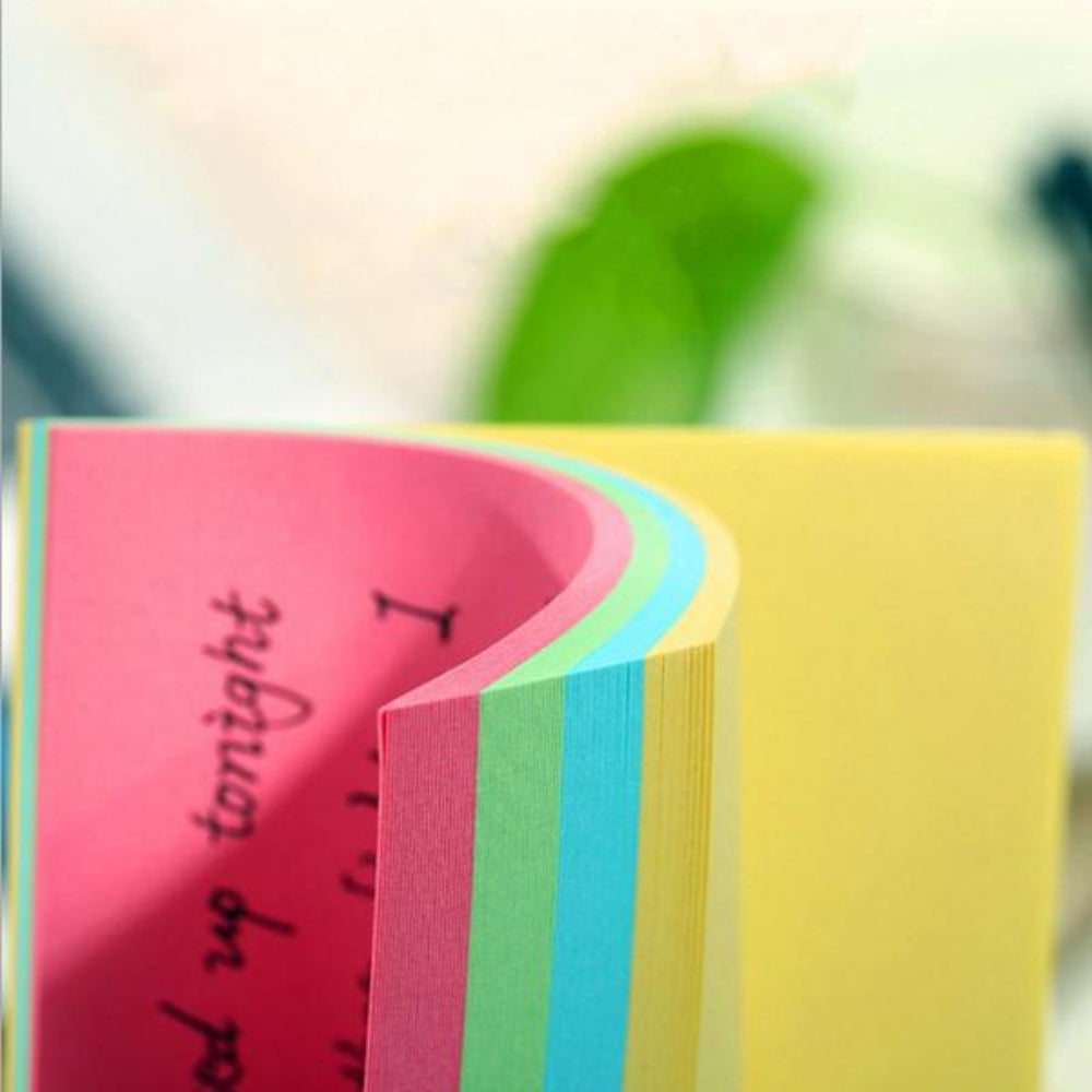 50-Sheet Transparent Sticky Notes – Waterproof