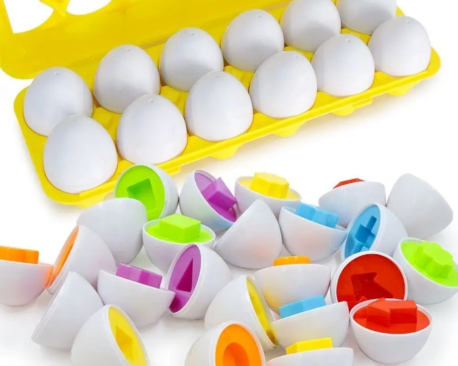 Matching Eggs Montessori Toy – Shape Sorter