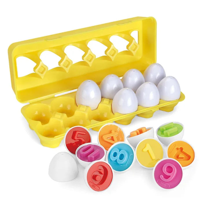 Matching Eggs Montessori Toy – Shape Sorter