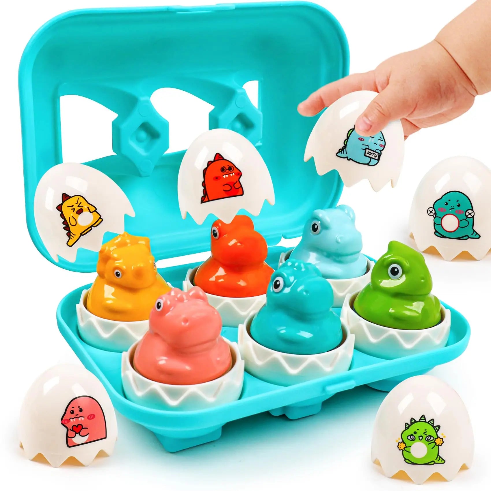 Matching Eggs Montessori Toy – Shape Sorter