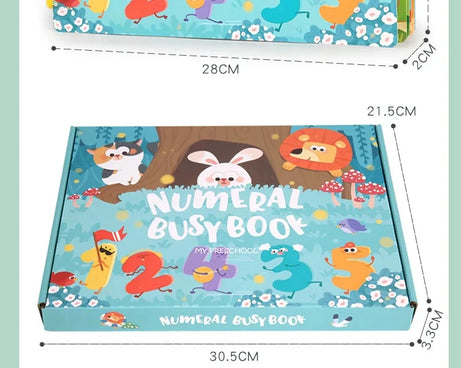 Montessori Busy Book – Learning Activity for Toddlers