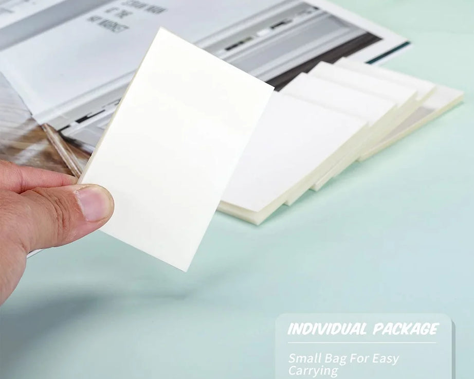 50-Sheet Transparent Sticky Notes – Waterproof