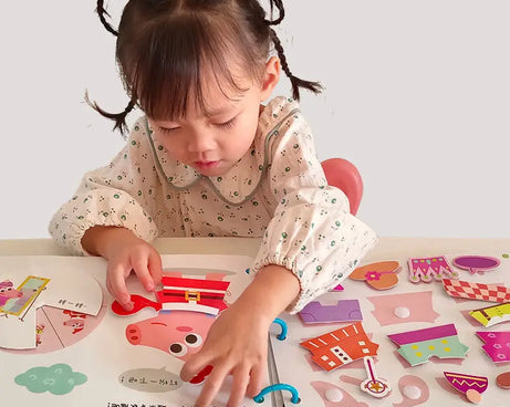 Montessori Busy Book – Learning Activity for Toddlers