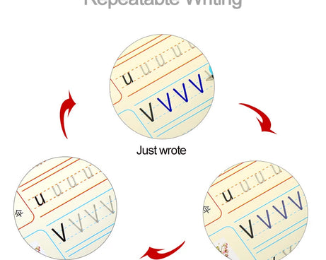 Sank Magic Reusable Handwriting Book & Pen