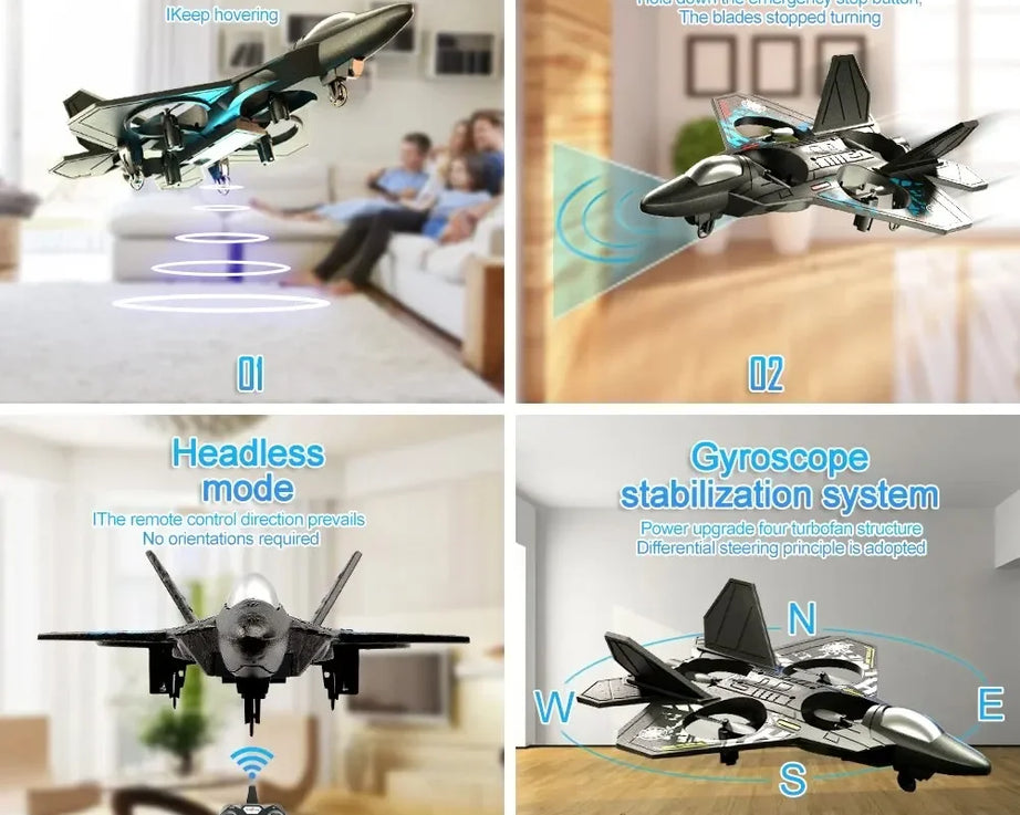 2.4G RC Foam Plane – Fighter Jet Toy