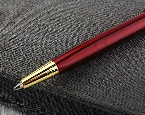 Luxury Metal Rollerball Pen – Gold & Steel